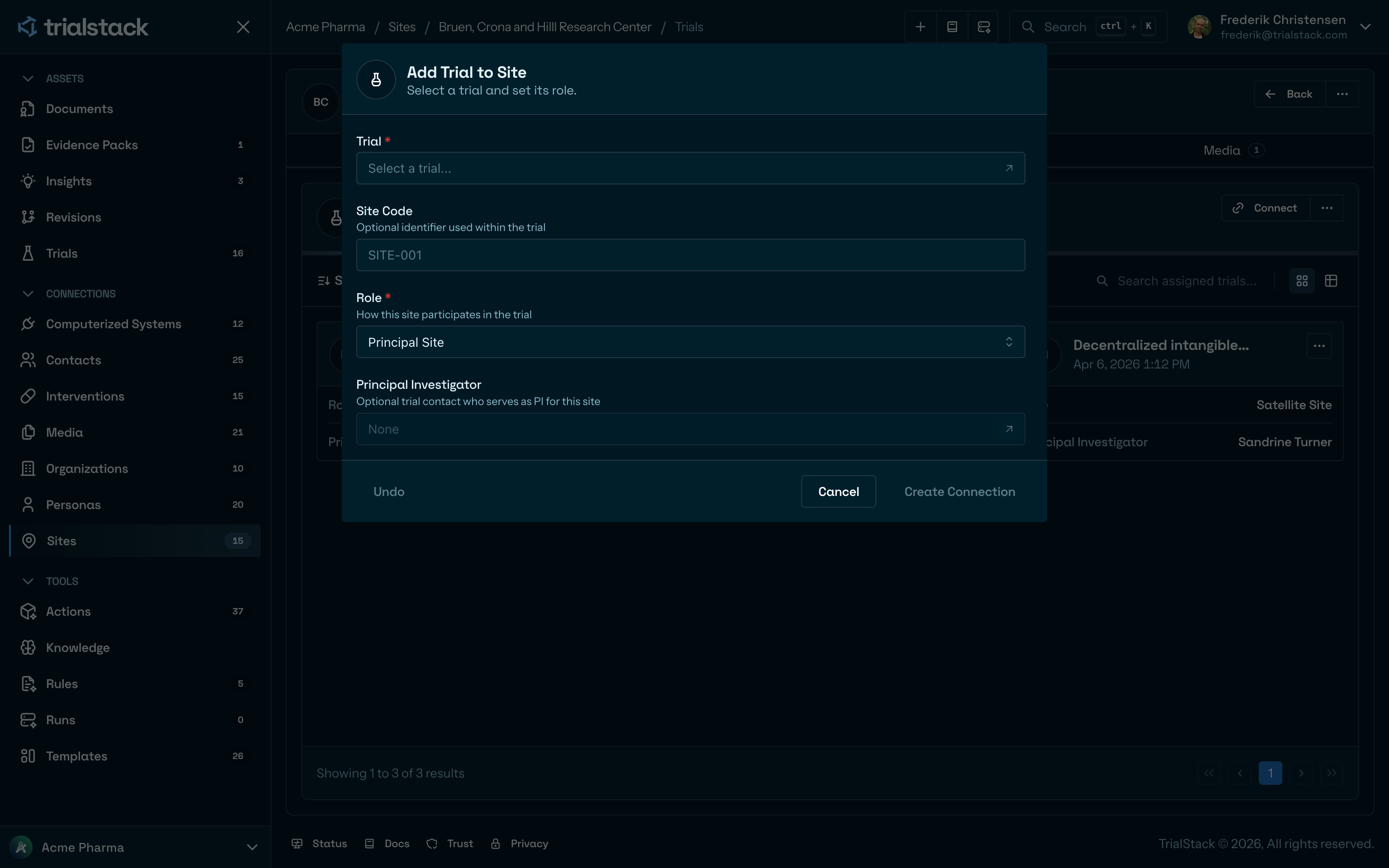Add trial to site dialog in dark mode.