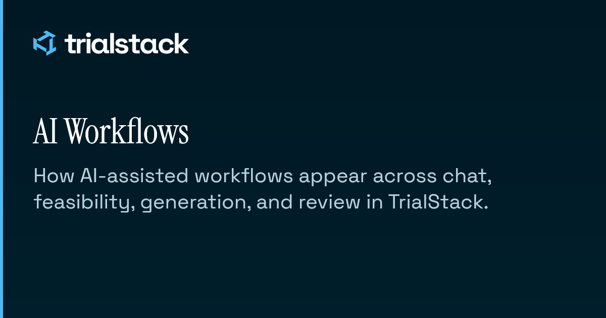 AI Workflows | TrialStack Docs